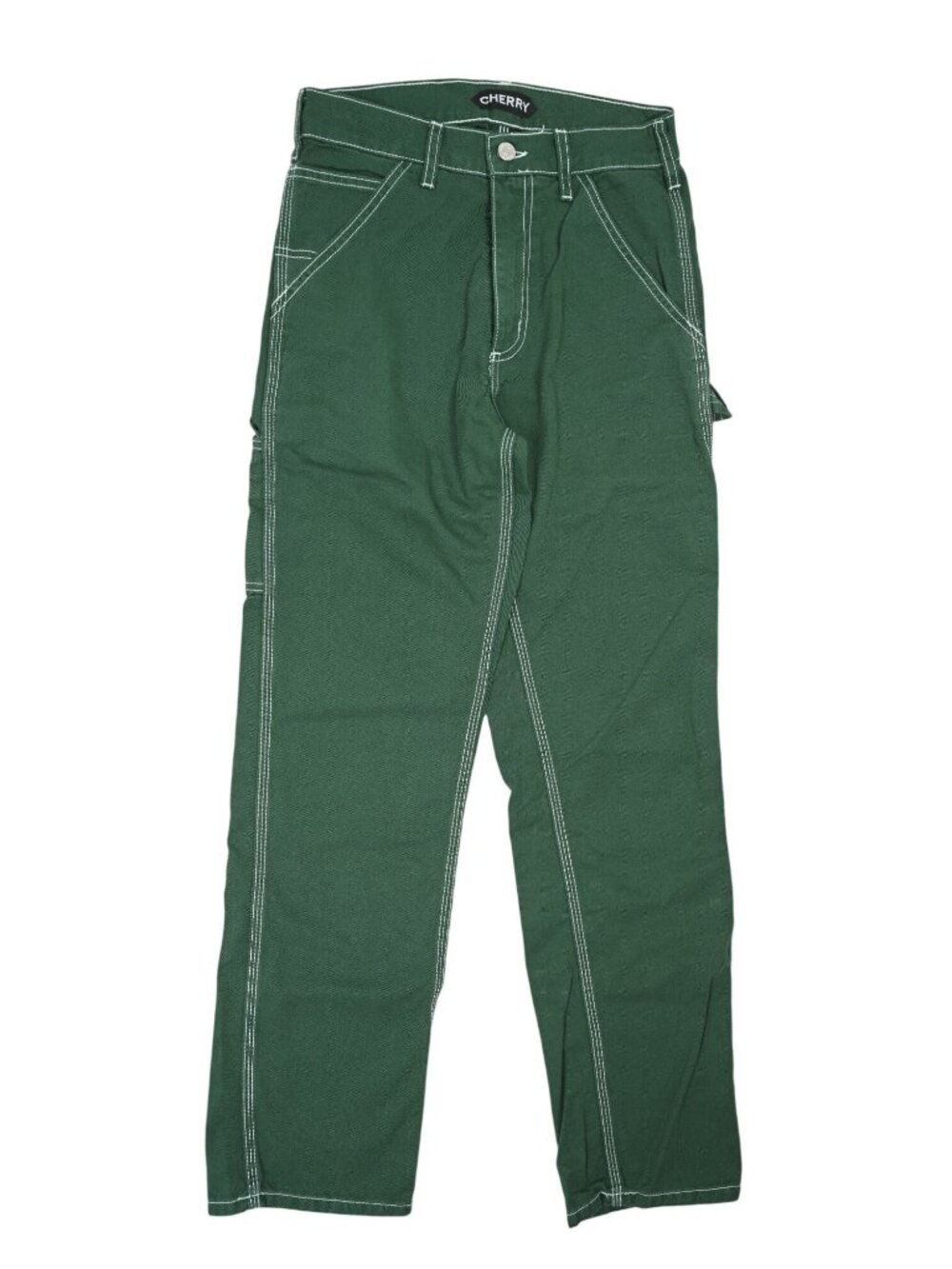 Cherry LA Painter Pants in Hunter Green